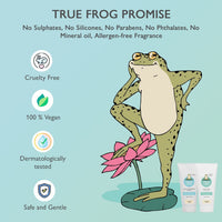 True Frog Everyday Moisturizing Shampoo (150 ml) & Everyday Hair Conditioner for Dry and Frizzy Hair (150 ml) - Combo Pack of 2