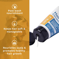 Ustraa Beard Wash Woody - 100 ml - Sulphate-free Beard Wash | Daily Use Hair Conditioner - 100gm -with Water Hyssop (Brahmi) & Vitamin E | & Hair Serum Anti-Dandruff - 200ml | with Tea Tree & Ginger