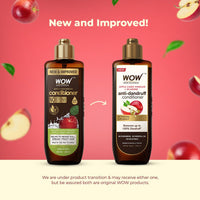 WOW Skin Science Apple Cider Vinegar Conditioner For Frizzy & Greasy Hair To Minimize Hair Damage (200ml)