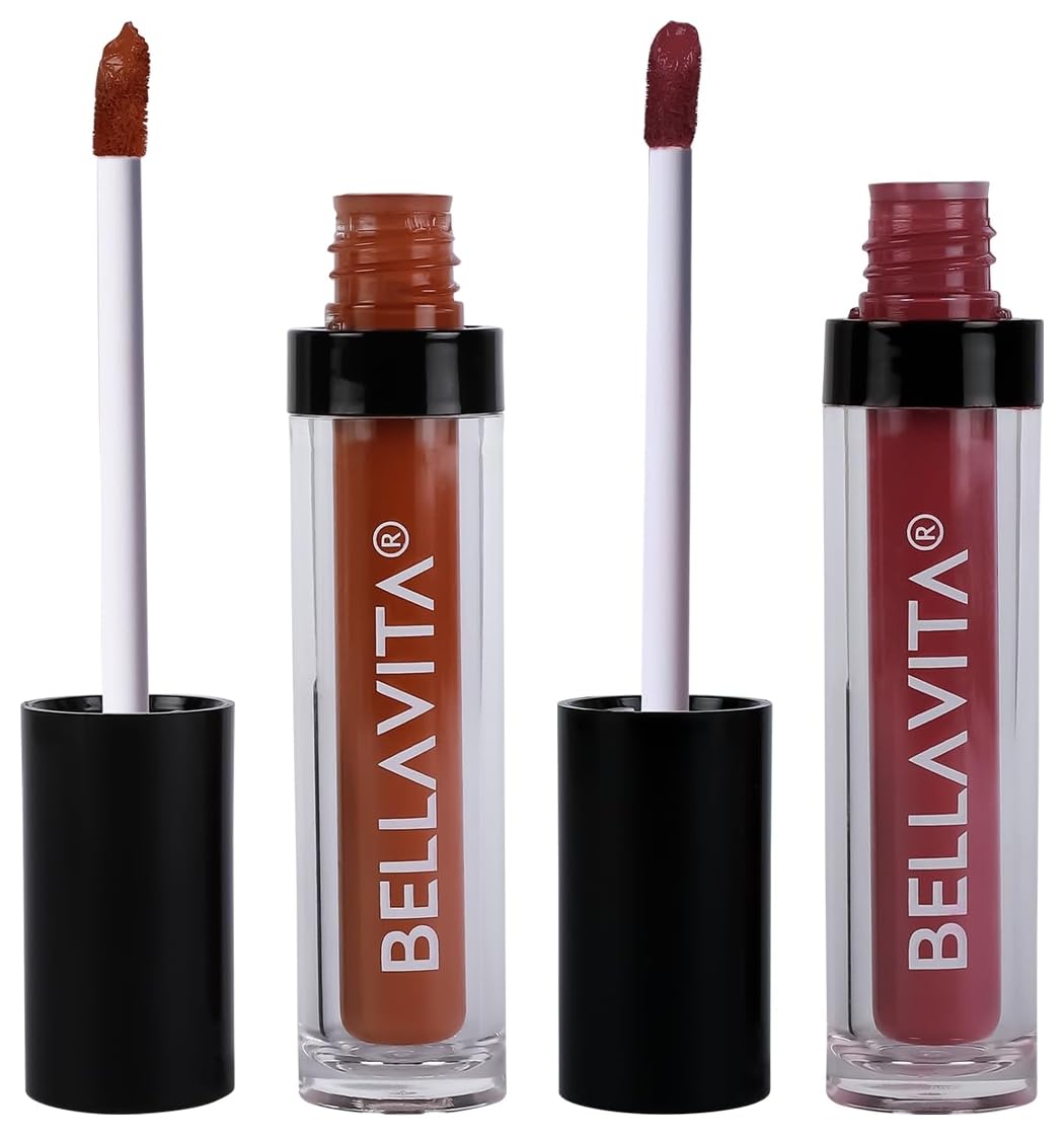 Bella Vita Organic Kiss-Proof 4.5 Ml 18-Hr Stay Waterproof Matte Intense Moisturisation Just Nude Kiss-Proof 4.5 Ml 18-Hr Stay Waterproof Intense Moisturisation Dusty Nude