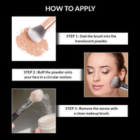 STARS COSMETICS Translucent Powder – Loose Setting Powder for Face | Lightweight & Long Lasting | Natural Soft Matte Finish | Makeup Artist Recommended | Covers Imperfections | 8Hrs Wear | Natural Matt (20g)
