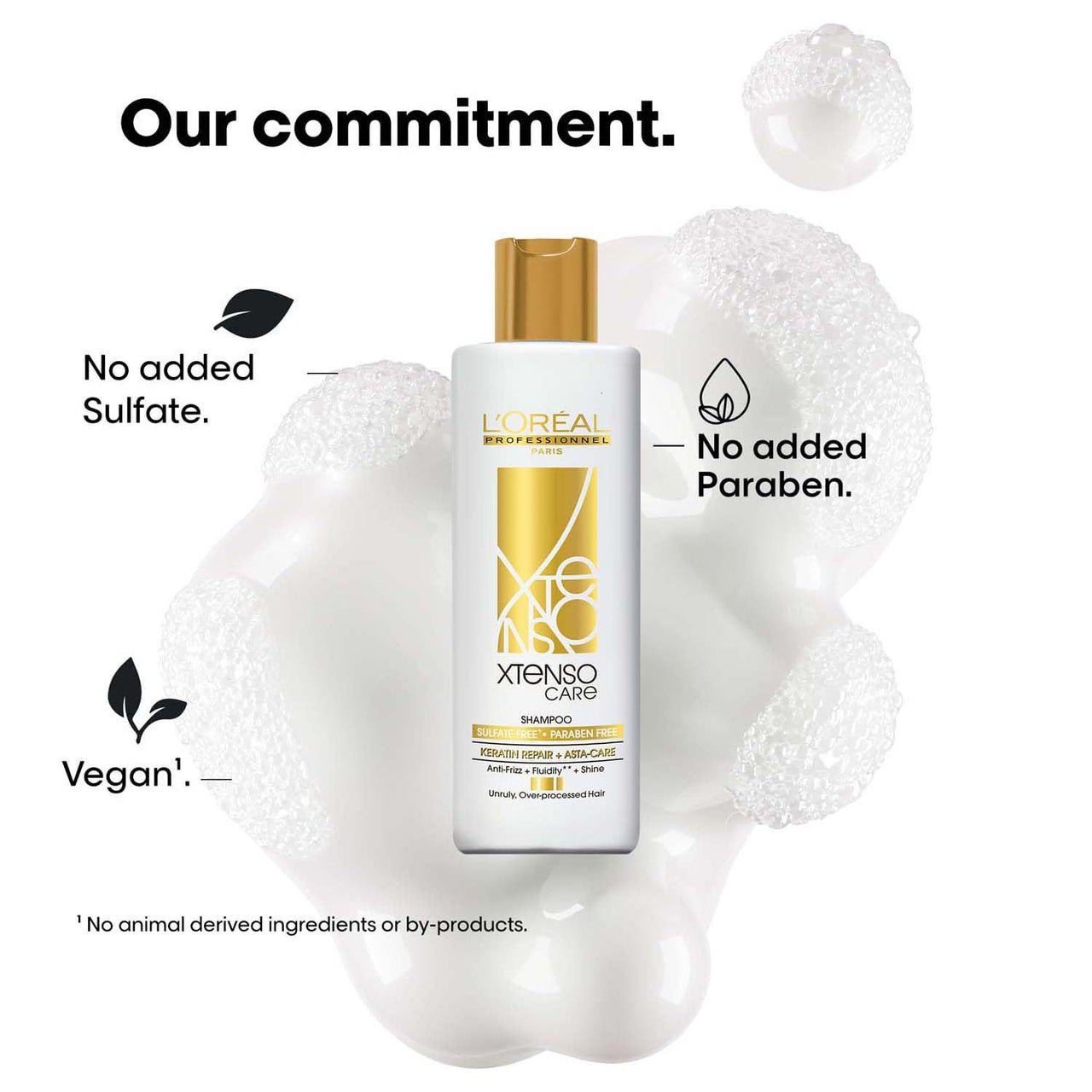 L'OREAL PROFESSIONNEL PARIS Xtenso Care Sulfate-Free* Shampoo 250Ml And Hair Masque 200Ml Combo For All Hair Types (Pack Of 2)