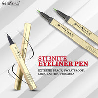 Shryoan Stibnite Eyeliner Pen| Intense Eyeliner | Matte Eyeliner | Lasts Long up to 24 hours | Tear, Sweat & Smudge Proof | (1.2g) | Color- Blue