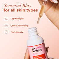 The Pink Foundry Dark Spot & Hyperpigmentation Serum with 3% Tranexamic Acid 2% Alpha Arbutin 3% Niacinamide |Fades Appearance of Acne Marks | All Skin Types | 30ml