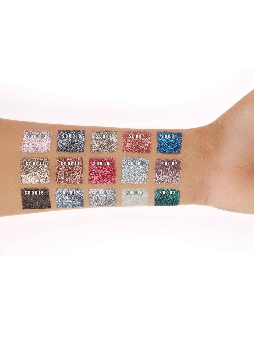 Forever52 Daily Life Star Dust Powder Single Eyeshadow Highly Pigmented Professional Shiny Glitters With Hydrating Easy-To-Blend Formula & Silky Texture (Red) SD016 (Shimmery Finish)