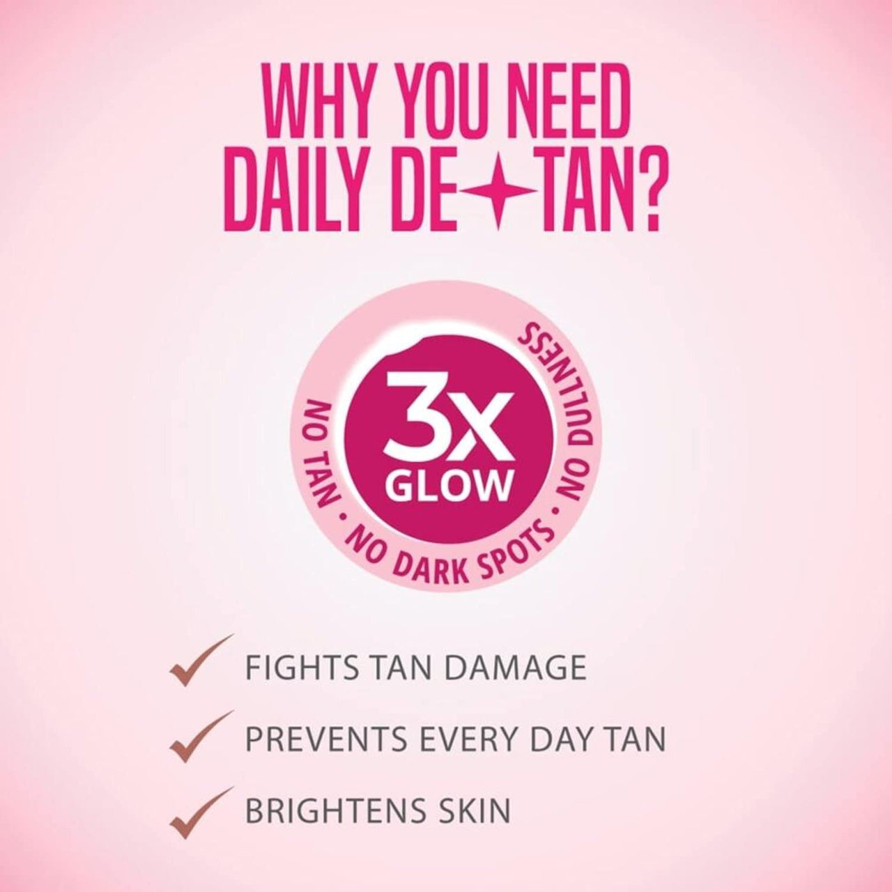 NATURES ESSENCE Daily De-Tan Day Serum Cream, 100 G