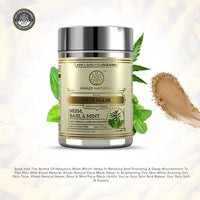 KHADI NATURAL Neem, Basil and Mint Anti Acne Face Mask, 50g