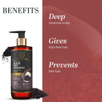 KHADI NATURAL PB DEODAR(CEDARWOOD) / HIMALAYAN CEDAR & SAFFRON SHAMPOO- 310 ml