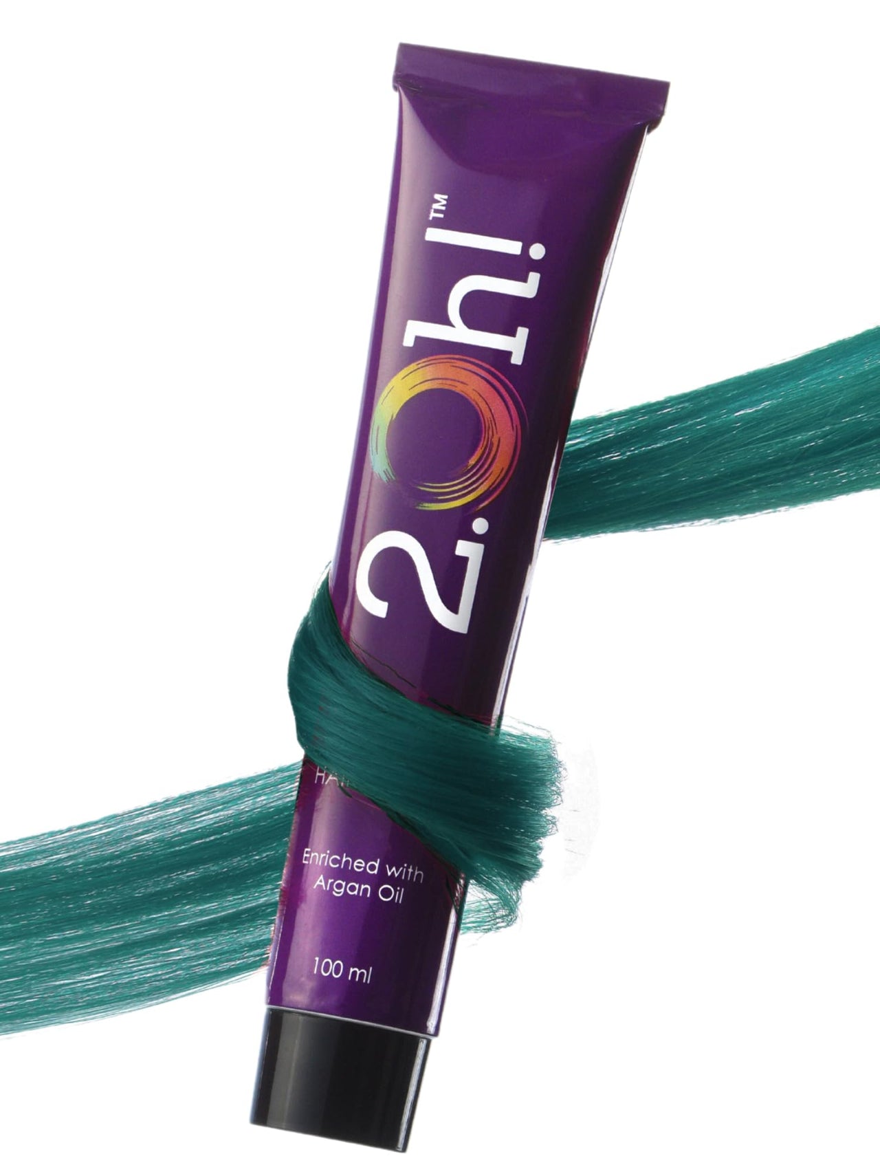 2.Oh! Italian- Aqua Marine Hair Color For Women & Men | Ammonia-Free DIY Semi Permanent Hair Color | Enriched with Argan Oil | Lasts upto 12-15 Washes
