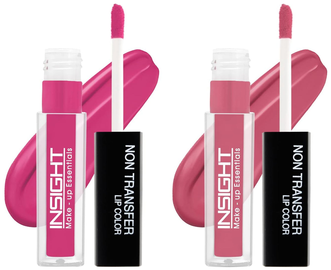 INSIGHT Lip Color 04 Ferocious Pink, 08 Coral Dream (Matte)