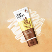 Just Herbs Spf 35+ Nosun Sunscreen For All Skin Types Gel, Lightweight, Broad Spectrum Pa 35++++- 50Ml & Skin-Rejuvenating Ayurvedic Face Wash Cleanser - 100 Ml Combo, Pack Of 1
