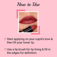 Iba Pure Lips Moisture Rich Lipstick for Women-A42 Iced Mocha, 4g | High Glossy, Creamy Finish & Smooth Texture| Hydrated Lips | Enriched with Vitamin E, Coconut Oil & Shea Butter | Intense Colour & Highly Pigmented | Lip Makeup