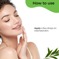 Pilgrim Tea Tree & 10% Niacinamide blemish-remover serum with Zinc PCA for acne prone skin | Niacinamide serum for acne| Acne scar reducing 10% Niacinamide serum for face | Women & Men | 30 ml