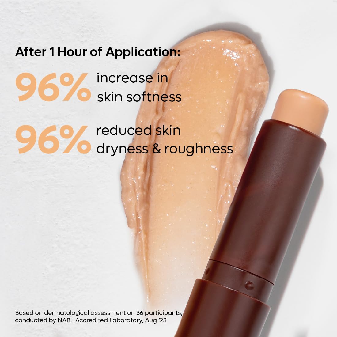 McAffeine Choco Lip Balm With SPF 20+ for Dry & Chapped Lips | 24 Hour Moisturization With Sun Protection | Cocoa Butter & Caffeine for Women and Men, 1 Count, Beige