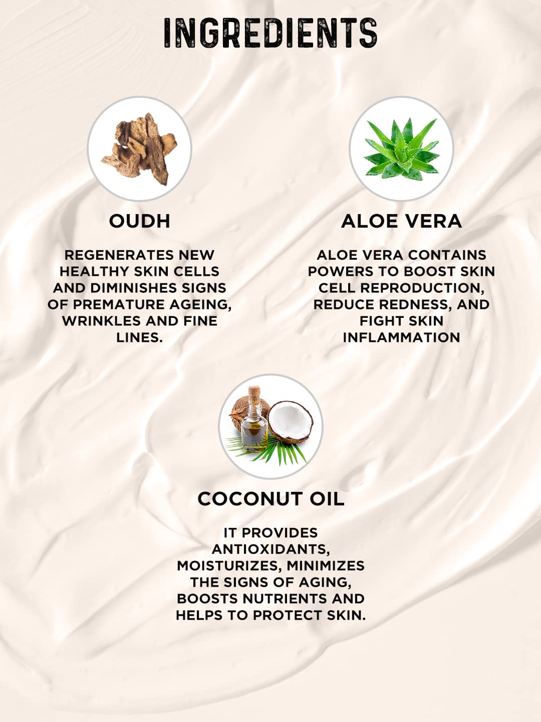 Mancode Oudh Body Yogurt Body Cream - 100gm for Men | Dry Dull Rough Skin Quick Absorbing | Instant Moisturization | Knees, Elbows, Neck, Underarms, Back, Ankles, Knuckles| Gentle Exfoliant