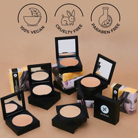 SUGAR Cosmetics Dream Cover Matte Compact Powder With SPF 15 & Vitamin E | Pressed Setting Powder | Blurs Pores | 6gm - 15 Cappuccino