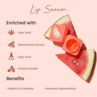 Earth Rhythm Lip Care Kit pack of 4 | Gift Set For Men & Women With Lip Scrub, Lip Serum, Lip Balm & Lip Mask | Exfoliate, Hydrate, Nourish, Moisturize - 4 Gm (Each)