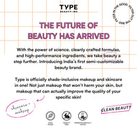 Type beauty inc BRUSH UP ON SCIENCECONCEALER BRUSH (Orange)