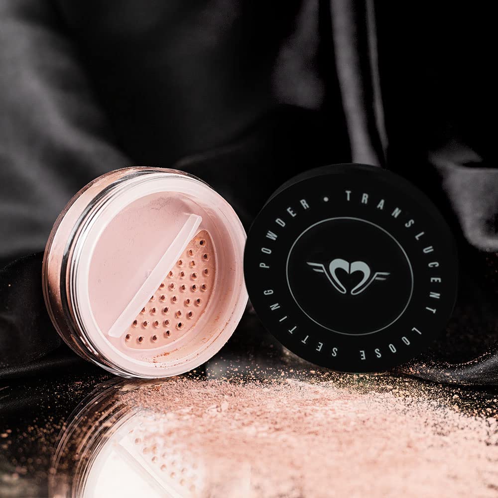 Daily Life Forever52 TRANSLUCENT LOOSE SETTING POWDER 24Hours Long-lasting Makeup with Highlights, Color Corrects a Flawless Natural Matte Finish Look (VANILLA) - TLM004