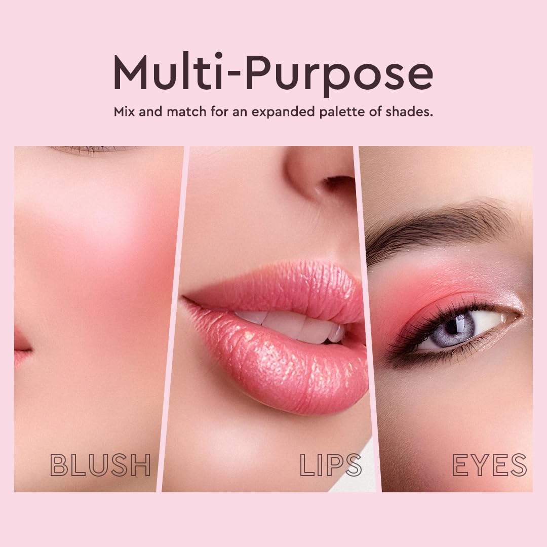 C2P Pro Pop Lip Shade 6 in 1 Lipstick Palette for Women – Waterproof, Long-Lasting, Smudge-Proof, Highly Pigmented Lip Pallete for All-Day Wear (Sunset Hues, 21g)