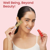 Earth Rhythm Lip Mask with Goodness of Pomegranate & Jojoba Oil, Nourishes, Smoothens, Plumps & Hydrates Dry Chapped Lips, Women & Girls, Paraben & Chemical Free, 10ml