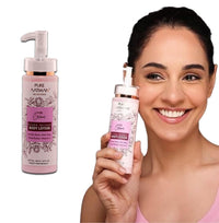 Pure Aatman Shea Butter,Vitamin-E & Smoky Rose Moisturizing Body Lotion, 200Ml, For Silky Soft, Smooth, Radiant Skin, Lightweight, Non-Sticky, Quick Absorbing