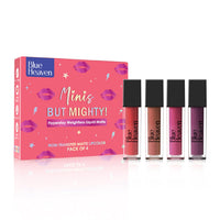 Blue Heaven Minis But Mighty Hyperstay Weightless Liquid Matte Lipstick Bridesmaid Nude