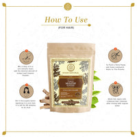 KHADI NATURAL Organic Powder Pack of 2 (Rose Petals + Mulethi) (Net Qt. 2x100) 200gm