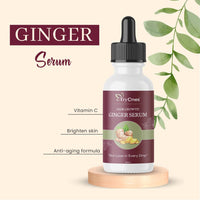 TryOnes Professional Hair Serum for Frizzy Hair||Serum for Women & Men||All Hair Types for Frizz-free, Smooth & Glossy Hair||Ginger Hair Serum_30ML