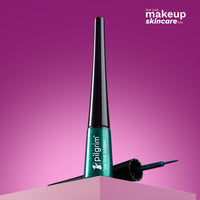 Pilgrim Green Envy Metallic Eyeliner Cream Long Lasting & Smudge Proof Enriched With Argan Oil
