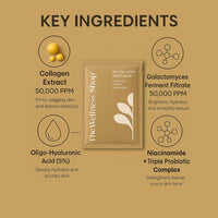 The Wellness Shop Bio-Collagen Overnight Face Sheet Mask- for Real Deep Hydration, Pigmentation | Brightening, Anti-Aging & Pore Minimizing | Hyaluronic Acid, Niacinamide, Elasticity Improvement