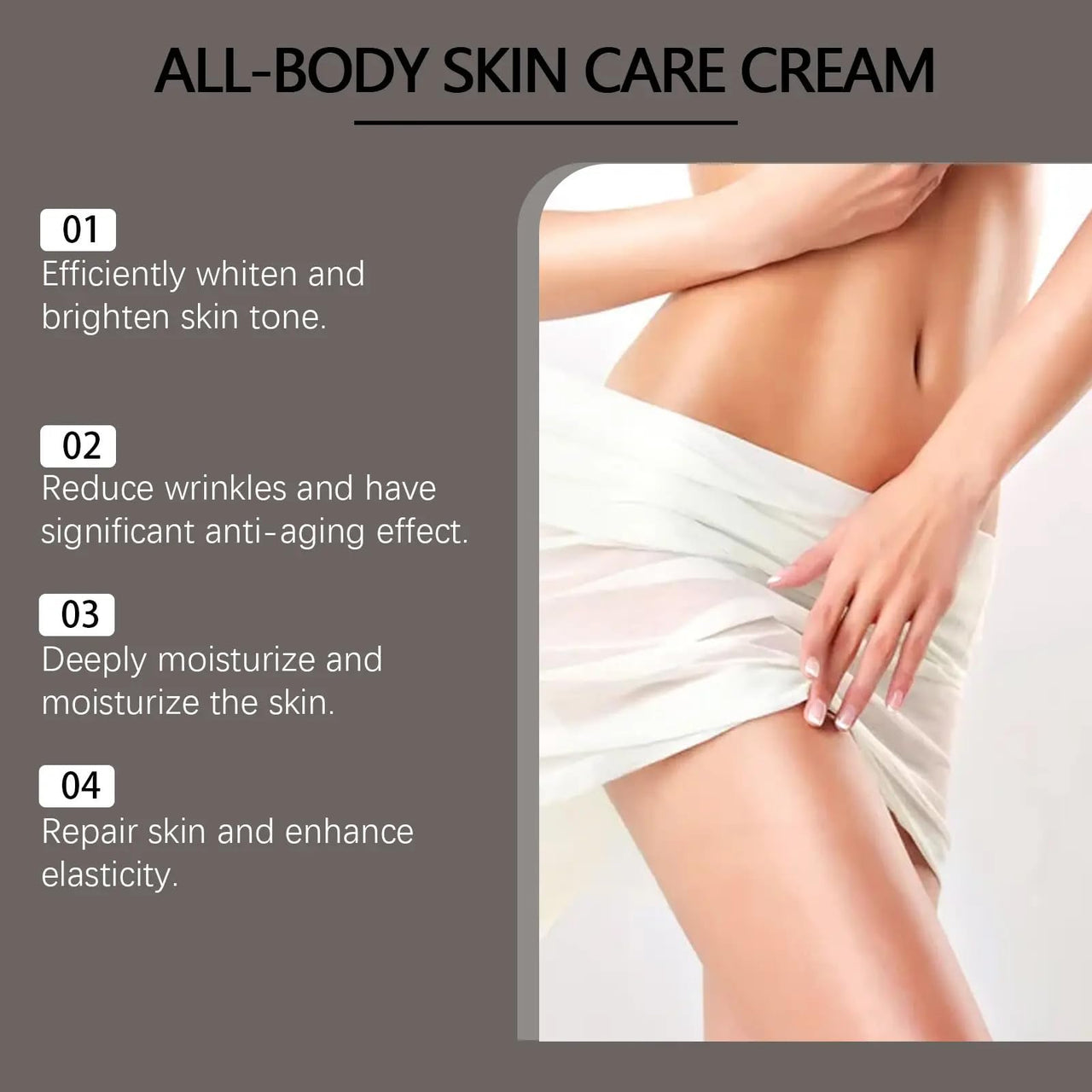 HOYGI Hydrating Face & Body Cream, 50g/1.76oz - with Hyaluronic Acid, Tea Tree Oil, Vitamin E & Honey - Nourishing, Anti-Wrinkle, for All Skin Types - Brightens Complexion, Cream for Face