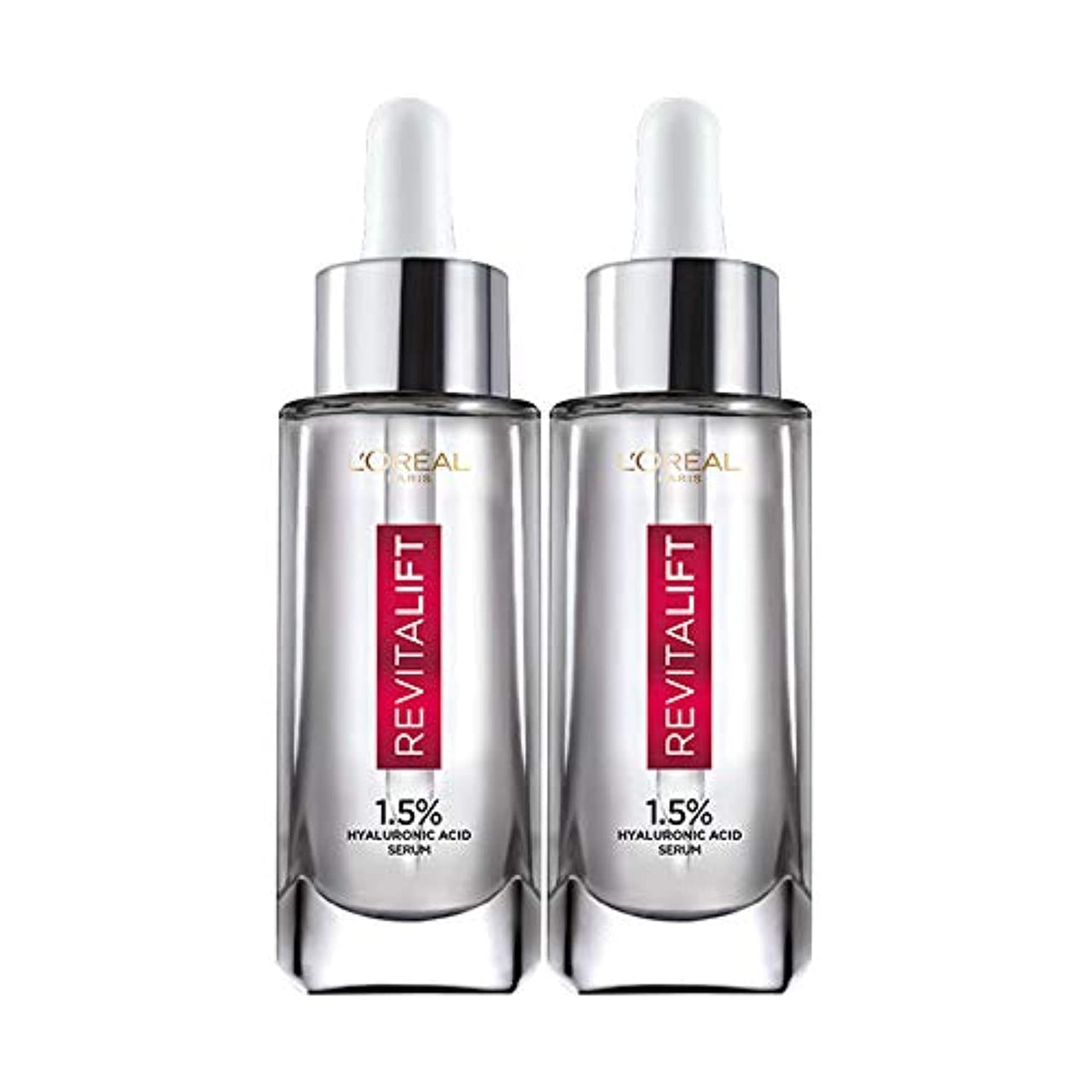 L Oréal Paris Revitalift 1.5% Hyaluronic Acid Serum For All Skin Type, 15ml (Pack Of 2)