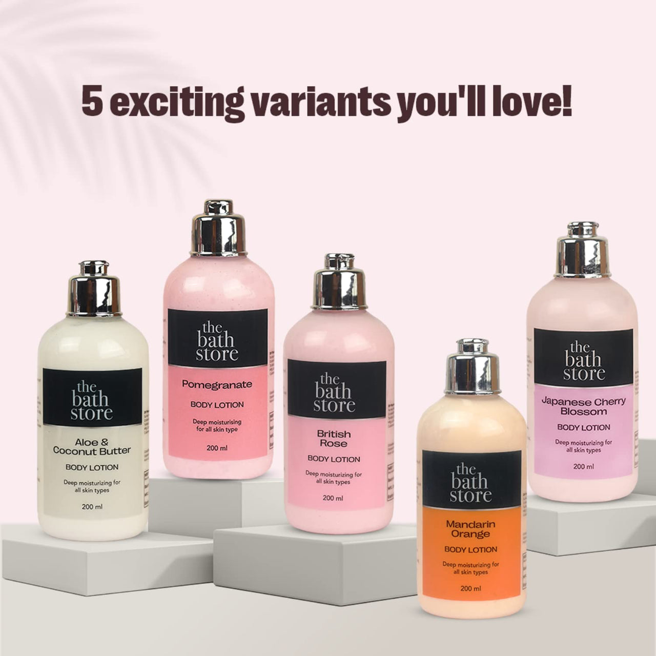 The Bath Store British Rose Body Lotion for Women & Men | Body Moisturizer for Oily Skin & Dry Skin - Deep Moisture, Non Sticky Body Lotion | Moisturizer for Body - 200ml