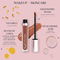 House Of Makeup Hydrating Liquid Lipstick | Nude Lipstick Shades | Comfy Liquid Lipsticks For Women | Everyday Nude Shade Lipstick | Liquid Matte Lipstick | 5 ml | Ginger Snap
