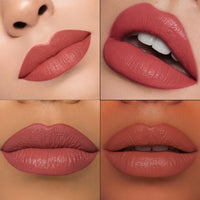 Charmacy Milano Flattering Nude Lipstick (Worn Fuzzy 05) - 3.6 g, Moisturizing Lips, Highly Pigmented, Light Weight, Smooth Application, Non-Toxic, Vegan, Cruelty Free