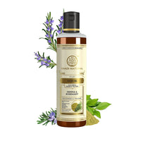 Khadi Natural Rosemary & Henna Hair Oil, Natural Oil For Thick & Voluminous Hair Oil For Controlling Hair Fall & Premature Greying, Paraben & Mineral Oil Free, Suitable For All Hair Types, 210ml