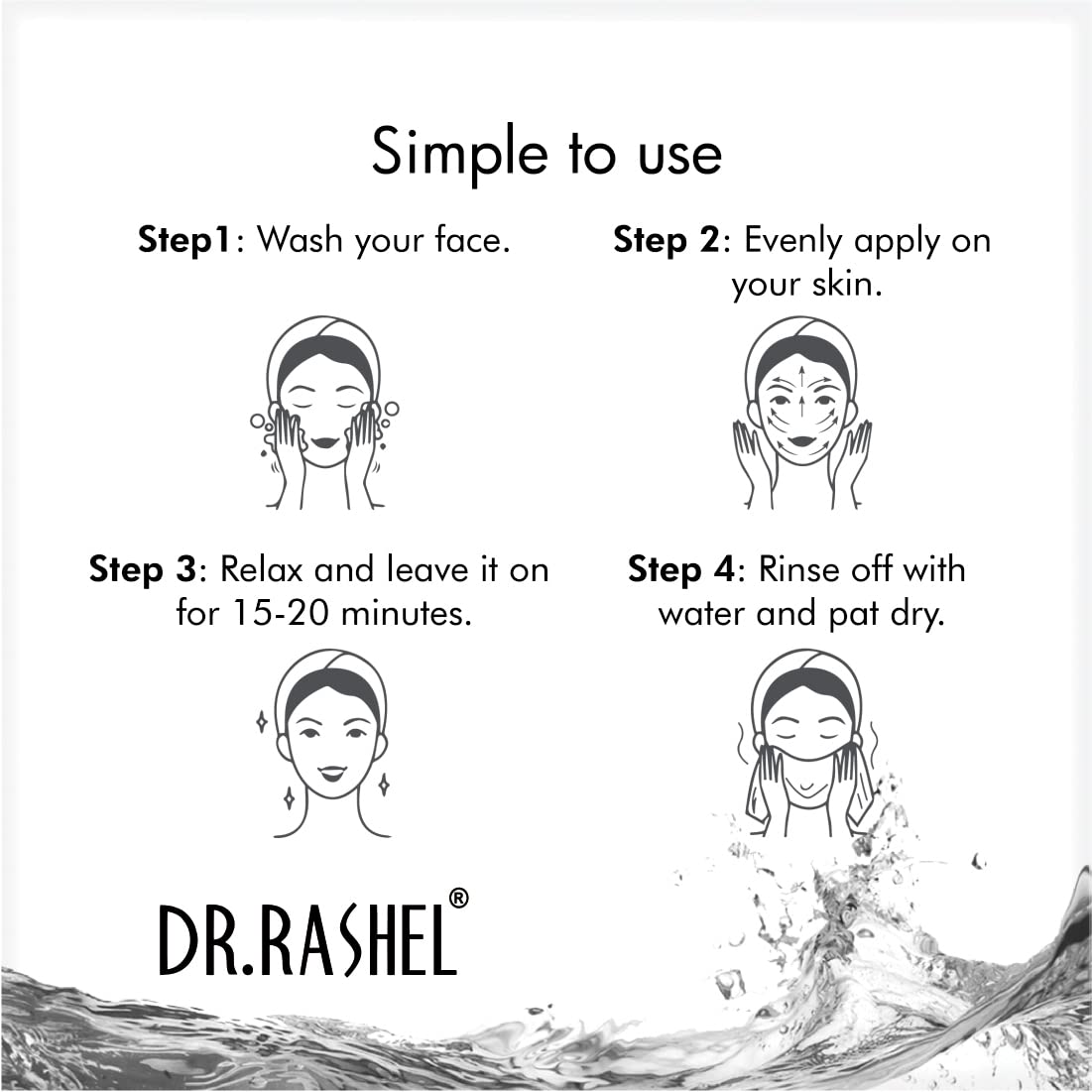 DR.RASHEL Fruit Face Pack for Glowing Skin, Oil Control, Acne, Pimples, Detan, Blemishes, Pigmentation & Brightening, Face Cleansing for Face & Body (380 Ml)