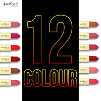 Shryoan Soft Touch Lipstick | Long Lasting, Soft Texture, Glossy Finish with Easy Glide & Waterproof and Smudge Proof Lipstick (3.8g) Shade 09