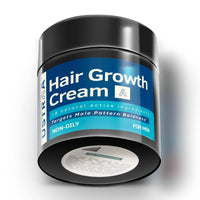 USTRAA Hair Growth Cream - 100g (Set of 2) with Onion Extract, Neelbhringadi, Blackseed Oil - Boosts hair growth, Prevents hair fall - No Parabens, No Mineral Oil