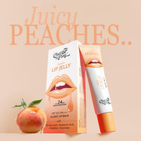 Chemist At Play Peach Tinted Lip Balm for Dark, Dry, Chapped and Pigmented Lips| Gives 24 hours moisturization| SPF 50 PA++++| Has 2% Kojic Acid, Hyaluronic Acid, ceramides & Peptides| 10gms