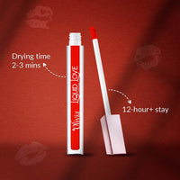 Oliva Liquid Lipstick, 12HR Long-lasting Matte Lipstick, Non Transfer, High Coverage, Water & Smudge Proof, Light Weight & Cruelty-Free - 2ml(Flaming Cheetoz 2)