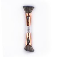 Hilary Rhoda All-Rounder 4 in 1 Brush | Foundation & Contour, Powder, Blending Brush | Eyeshadow Applicator | Soft Bristles Makeup