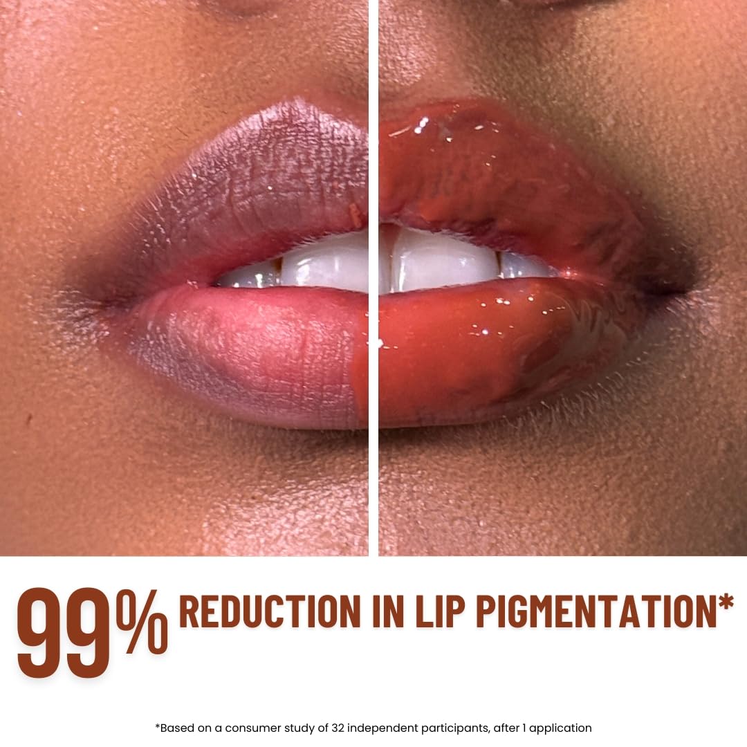 THE SKIN DIET COMPANY Lip Balm - Chai Croissant |Hydrating & Plumping Tinted Lip Balm | Intensive Repair with Tripeptides, Shea Butter for Dark & Pigmented Lips (10ml)