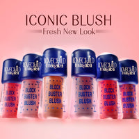 LoveChild Masaba Block Buster Blush Creme - Natural Dewy Matte Finish, Buildable & Long-Lasting Formula, Blendable, Pinky Ponky (Mauve) 5.5ml