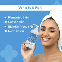 The Derma Co 1% Kojic Acid Daily Brightening Body Wash|With Alpha Arbutin|Reduces Dark Spots,Pigmentation & Blemishes|Up to 24 Hour Hydration|Cleanses & Brightens Skin|For All Skin Types|250 ml