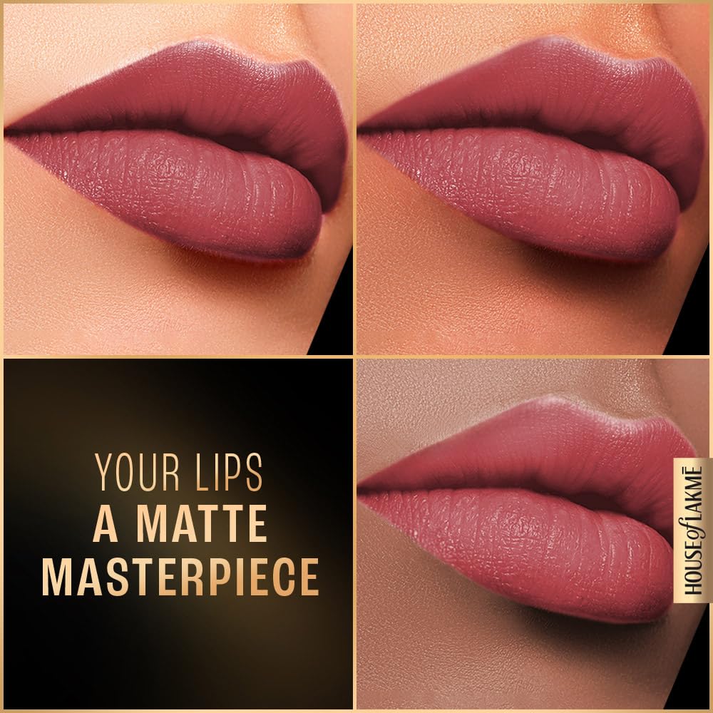 Lakmé Forever Matte Liquid Lip Colour|| Pink Peach|| 5.6 Ml