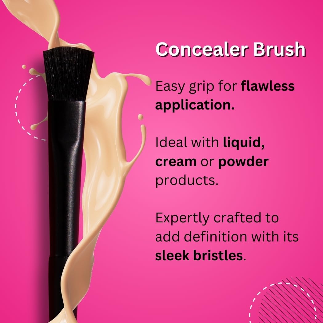 Type beauty inc BRUSH UP ON SCIENCECONCEALER BRUSH (Orange)