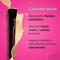 Type beauty inc BRUSH UP ON SCIENCECONCEALER BRUSH (Orange)