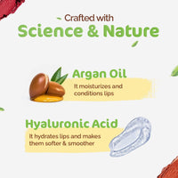 Mamaearth Hydra-Matte Crayon Transferproof Lipstick with Argan Oil & Hyaluronic Acid - 01 Lychee Pink- 2.4 g